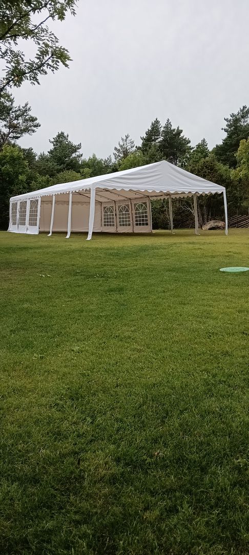 6x12m Peotelk varvus VALGE